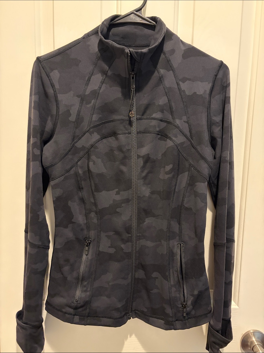 lululemon athletica Women's Dark Charcoal Camo Zip Jacket